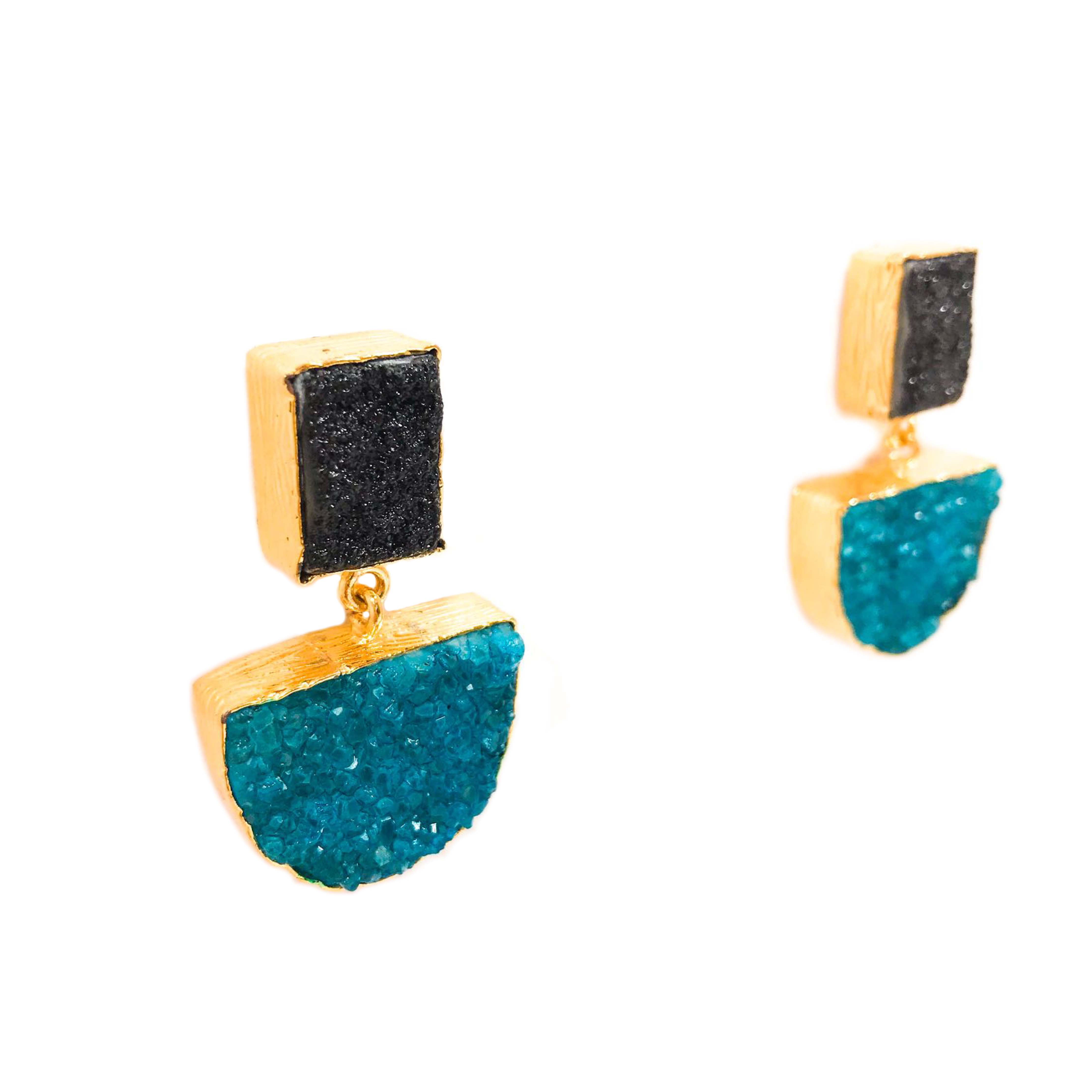 Suzanne Earrings Turquoise (semi-precious) Suzanne Earrings Turquoise (semi-precious)