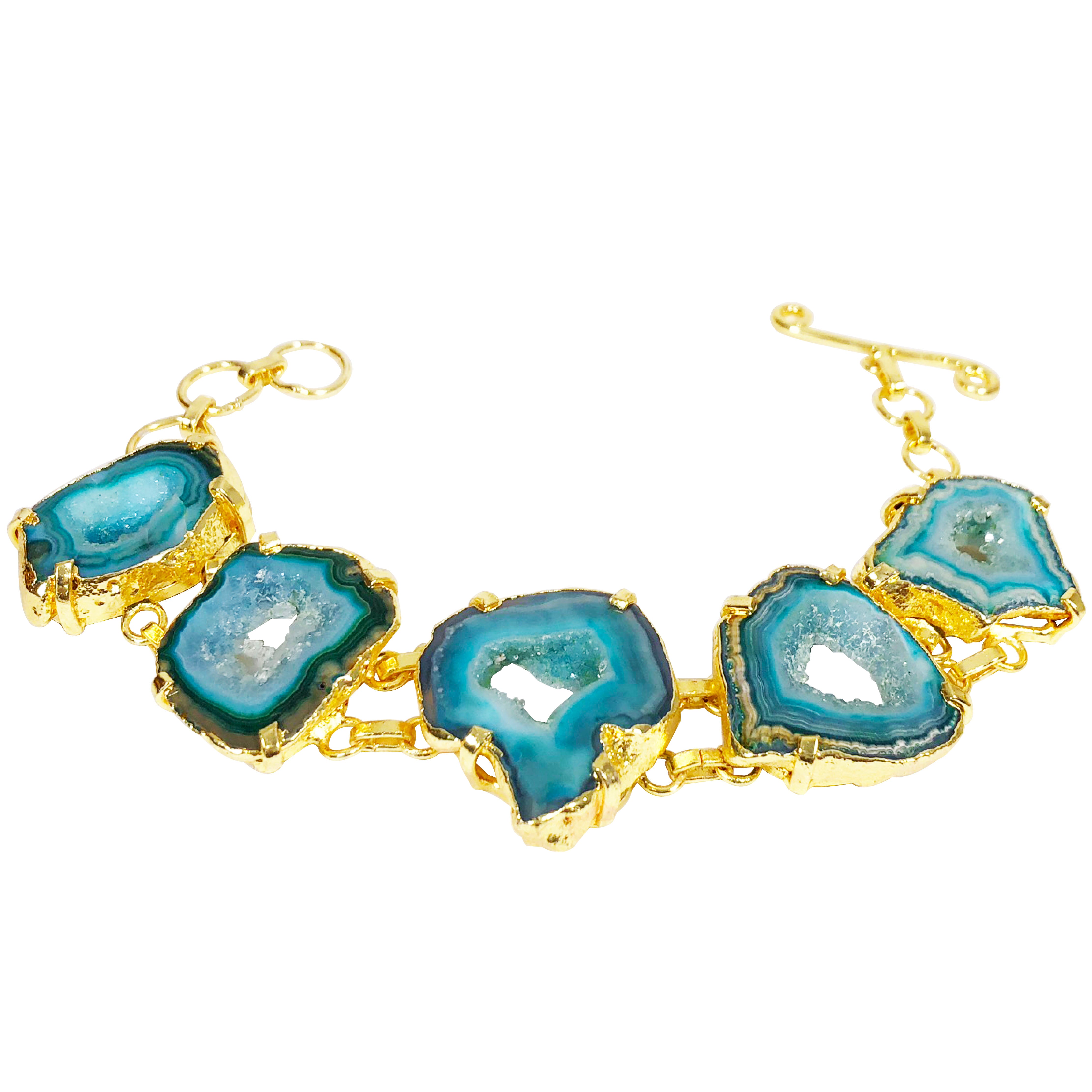 Lesley Bracelet - Turquoise (semi-precious) Lesley Bracelet - Turquoise (semi-precious)
