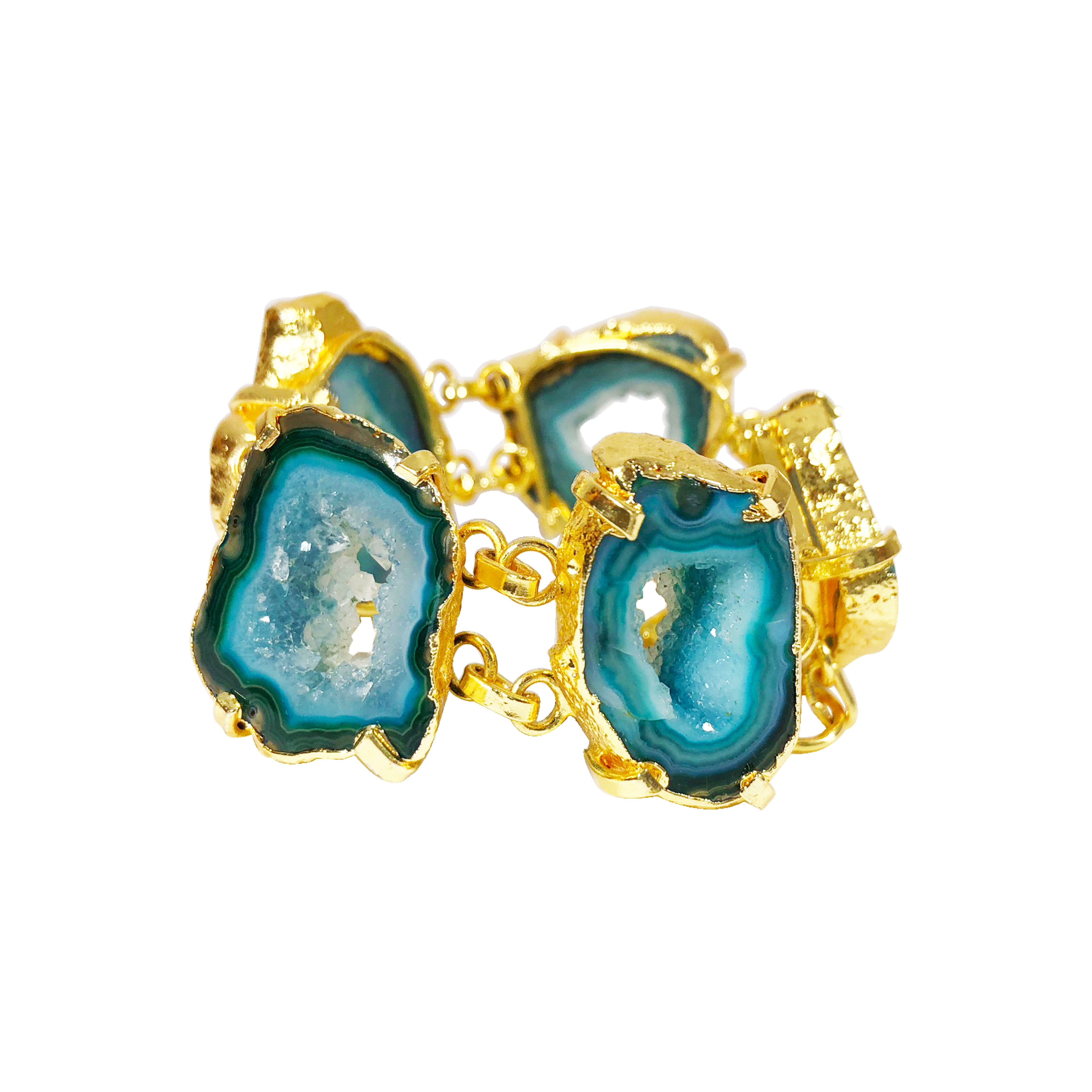 Lesley Bracelet - Turquoise (semi-precious) Lesley Bracelet - Turquoise (semi-precious)