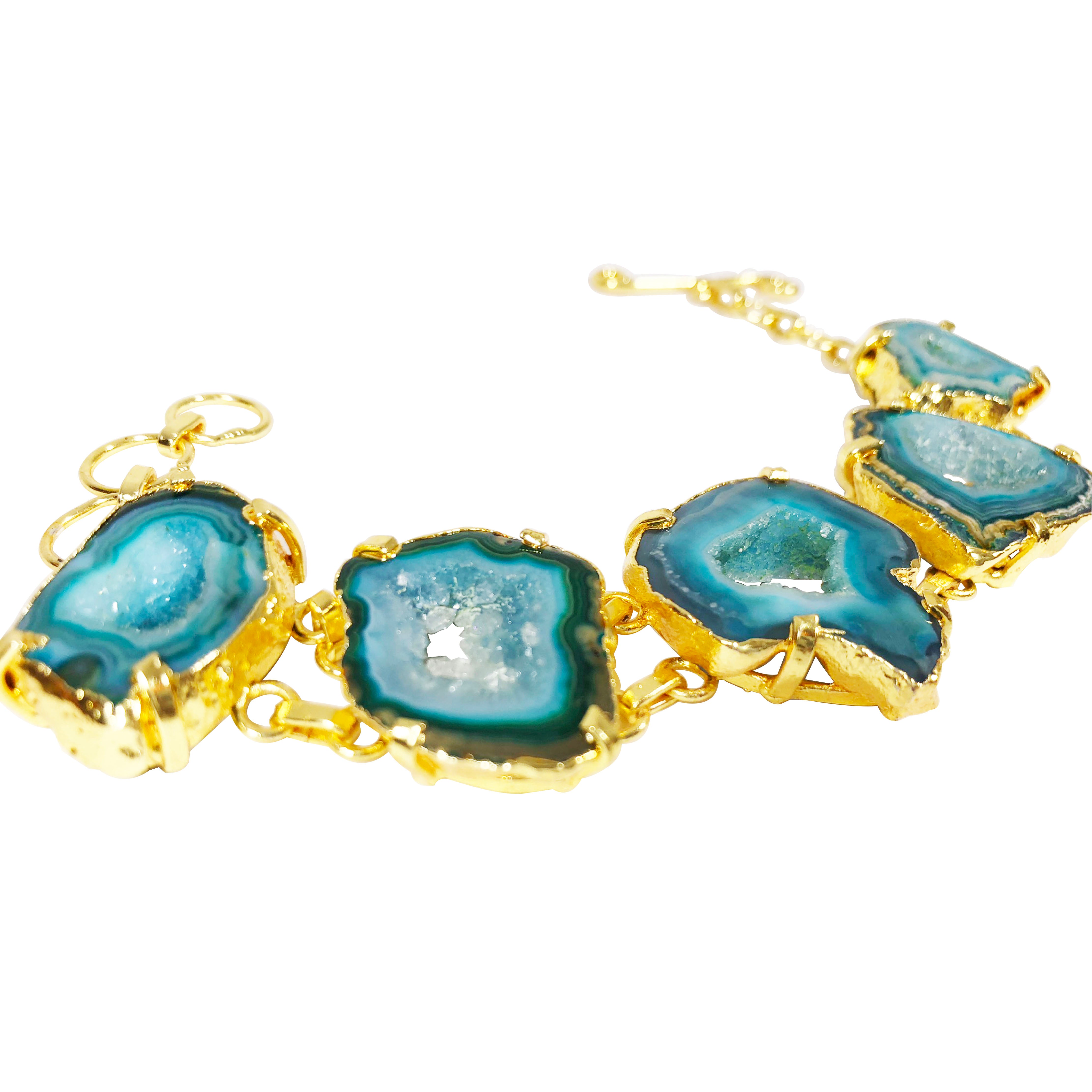 Lesley Bracelet - Turquoise (semi-precious) Lesley Bracelet - Turquoise (semi-precious)