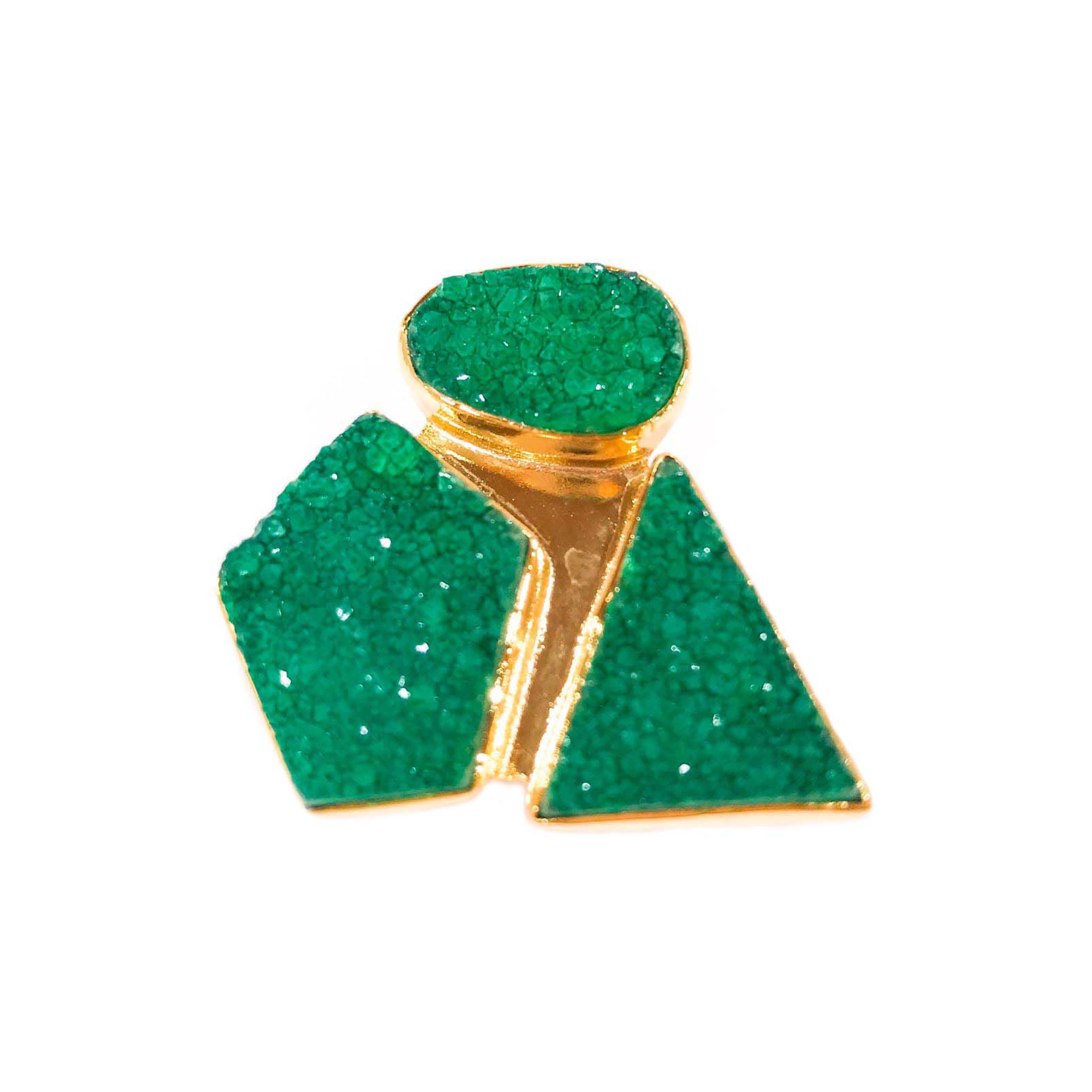 Chix Ring emerald (semi-precious)